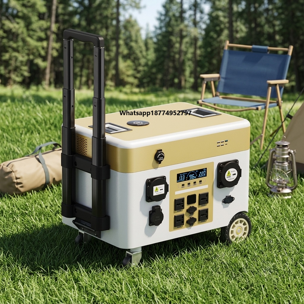 Solar Panel - 5000Wh Portable Solar Generator Solar Panel