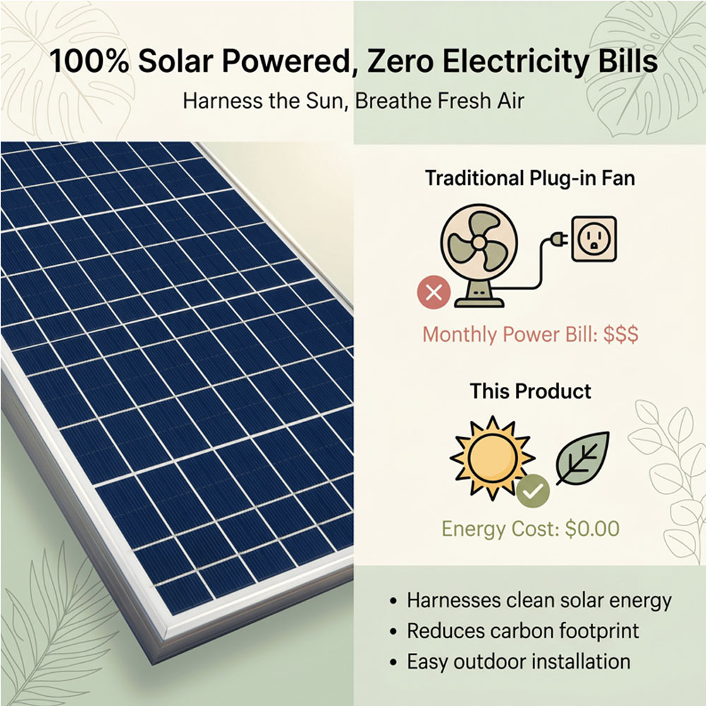10W 18V Solar Powered Dual Fan - đánh giá và giá Solar Panel 200W