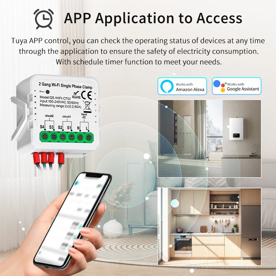 Tuya Smart WiFi Solar Power En - đánh giá và giá Energy Monitor Meter